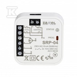Inteligentny Sterownik Rolet Uniwersalny SRP-04 Inteligentny Sterownik Rolet Uniwersalny SRP-04