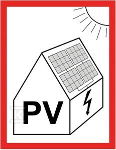 Tablica Informacyjna Instalacji PV 74x105 Tablica Informacyjna Instalacji PV 74x105