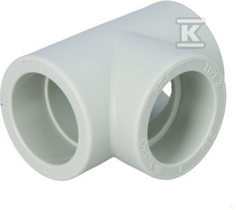 Trójnik PP 50mm - Złącze Wodociągowe Premium Trójnik PP 50mm - Złącze Wodociągowe Premium