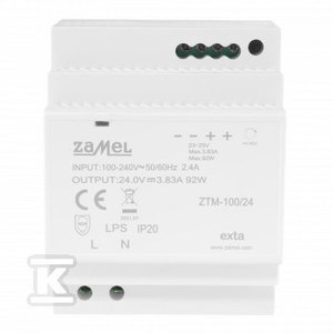 Zasilacz 100W 24V ProPower ZTM-100 Zasilacz 100W 24V ProPower ZTM-100