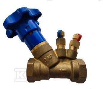Zawór Balansowy DN15 Premium 221/WYK.6 Zawór Balansowy DN15 Premium 221/WYK.6