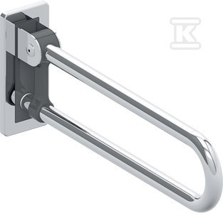 Poręcz Ścienna Łukowa 60cm Z Uchwytami Poręcz Ścienna Łukowa 60cm Z Uchwytami