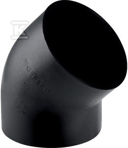 Elastyczne kolano PEHD 125/45 mm Elastyczne kolano PEHD 125/45 mm