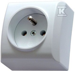 GN.1-KR.Z/U N/T IP20 Biały Bis - Nowoczesny Design GN.1-KR.Z/U N/T IP20 Biały Bis - Nowoczesny Design