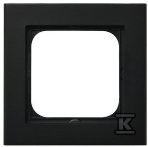 Elegancka Ramka Metalowa Sonata Czarne 1-KR Elegancka Ramka Metalowa Sonata Czarne 1-KR