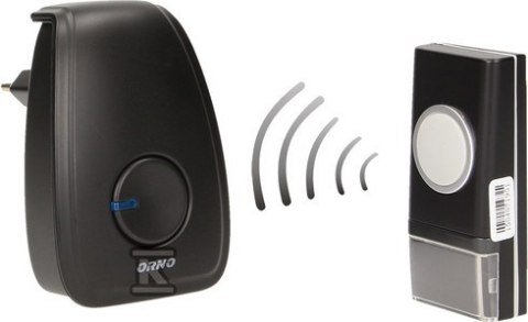 Dzwonek Bezprzewodowy Czarny 230V Opera Dzwonek Bezprzewodowy Czarny 230V Opera