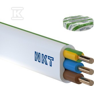 Przewód NKT Instal 3x2,5mm 750V Przewód NKT Instal 3x2,5mm 750V