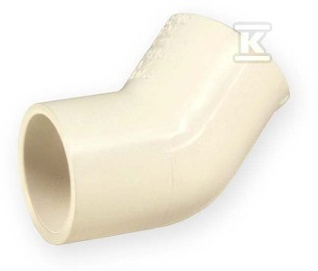 KOLANO 45° PVC-C 6/4" KW/KW Premium KOLANO 45° PVC-C 6/4" KW/KW Premium