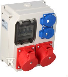 "Rozdzielnica Mikołajki 2x32/5xB IP44" "Rozdzielnica Mikołajki 2x32/5xB IP44"
