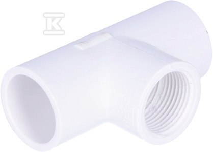 Adapter Trójnik PVC 3/4" Nakrętny KW/GW Adapter Trójnik PVC 3/4" Nakrętny KW/GW