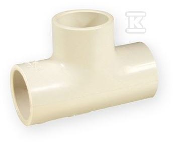 Trójnik PVC-C Równoprzełotowy 5/ KW KW KW Trójnik PVC-C Równoprzełotowy 5/ KW KW KW