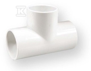 Trójnik PVC Równoprzelotowy 2 KW