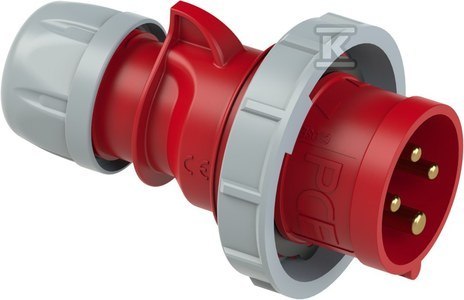 "Wtyczka Przenośna SHARK 16A IP67" "Wtyczka Przenośna SHARK 16A IP67"