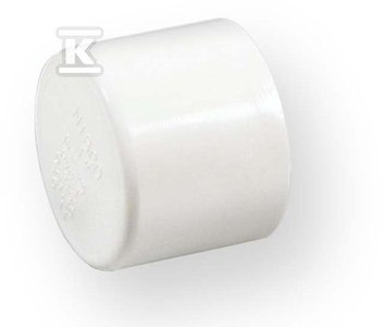Zaślepka PVC 3/4" do instalacji wodnych Zaślepka PVC 3/4" do instalacji wodnych