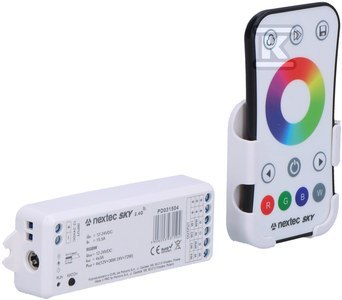 Zestaw Oświetlenia RGBW NEXTEC 12-24V Zestaw Oświetlenia RGBW NEXTEC 12-24V