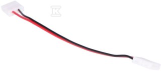 Złączka LED 10mm Taśma-Przewód-Adapter