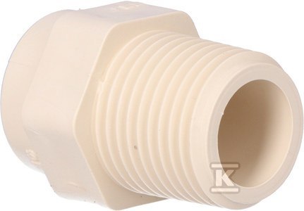 Złącze Wkrętne PVC-C 1/2" KW/GZ Złącze Wkrętne PVC-C 1/2" KW/GZ