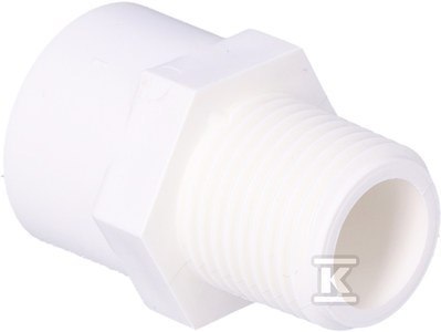 Złączka Wkrętna PVC 1" z Gwintem