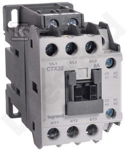 Przekaźnik 24V DC 9A 1NO 1NC CTX3