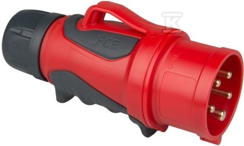 Przenośna Wtyczka 16A 5P IP44 GRIP Przenośna Wtyczka 16A 5P IP44 GRIP