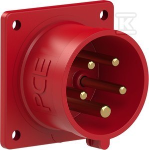 Wtyczka Prosta 16A IP44 400V Wtyczka Prosta 16A IP44 400V