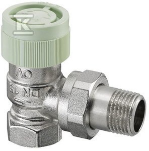 Termostatyczny zawór kątowy DN15 RFV9 Termostatyczny zawór kątowy DN15 RFV9