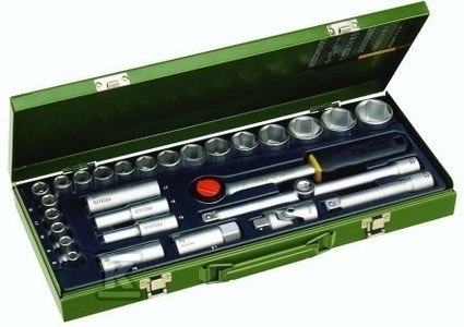 Zestaw Kluczy Nasadowych Pro 1/2" 8-34mm Zestaw Kluczy Nasadowych Pro 1/2" 8-34mm