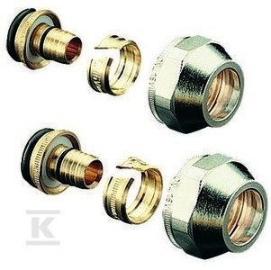 Złączka Skręcana Cofit 16x2x3/4" - Zestaw 2 szt. Złączka Skręcana Cofit 16x2x3/4" - Zestaw 2 szt.