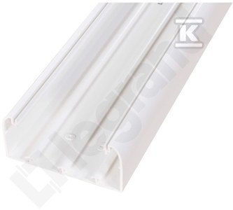 Kanał DLP-N 50x105 Biały 2m z Pokrywą Kanał DLP-N 50x105 Biały 2m z Pokrywą