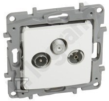 NILOE Zakończenie SAT 10dB Białe