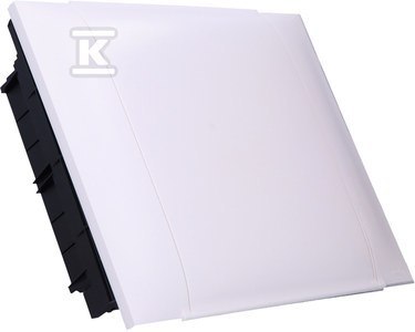 "Praktyczna Szafka Rozdzielcza Biała 2x12" "Praktyczna Szafka Rozdzielcza Biała 2x12"