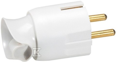 Obrotowa Wtyczka Biała 2P+Z 16A Obrotowa Wtyczka Biała 2P+Z 16A
