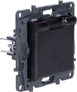 Stylowy Korpus Niloe Step IP44 Czarny