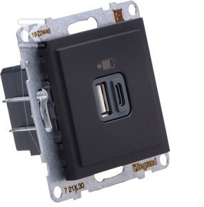 GN.USB A+C BLACK SUNO - Nowoczesne Połączenie GN.USB A+C BLACK SUNO - Nowoczesne Połączenie