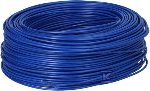 Ciemnoniebieski Przewód H05V-K 1x1 mm² Ciemnoniebieski Przewód H05V-K 1x1 mm²