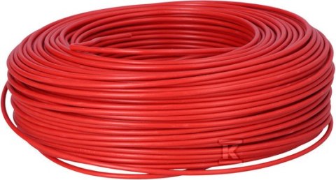 Przewód elektryczny H07V-K 1x1,5mm² Czerwony Przewód elektryczny H07V-K 1x1,5mm² Czerwony