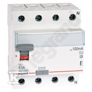 Wyłącznik P304 TX3 63A 4P 100mA Wyłącznik P304 TX3 63A 4P 100mA
