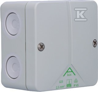 Kompaktowa Szara Skrzynka IP65 80x80 mm Kompaktowa Szara Skrzynka IP65 80x80 mm
