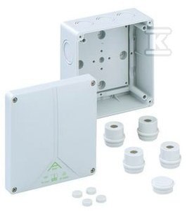 Pudełko ABOX 100-L Szare IP65 140x140 mm Pudełko ABOX 100-L Szare IP65 140x140 mm