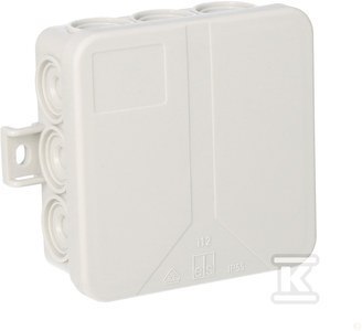 "Listwa Szara IP55 85x85x37 - Model I12" "Listwa Szara IP55 85x85x37 - Model I12"