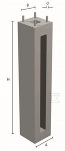 Fundament D16/140 - Stabilna Podstawa 4XM20 Fundament D16/140 - Stabilna Podstawa 4XM20