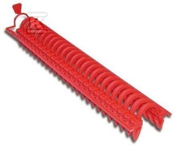 Klips 3D do Rury 20mm Czerwony Klips 3D do Rury 20mm Czerwony