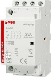 Instalacyjny Przekaźnik AC 25A RXC25-40 Instalacyjny Przekaźnik AC 25A RXC25-40