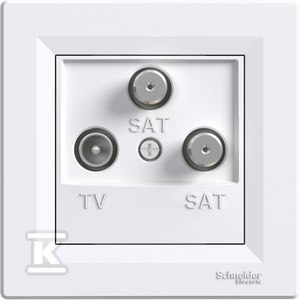 "Moduł Satelitarny Asfora 1DB Biały" "Moduł Satelitarny Asfora 1DB Biały"