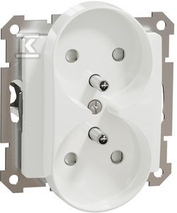 Elegancka Biała Obudowa GN.2-KR.Z/U Sedna