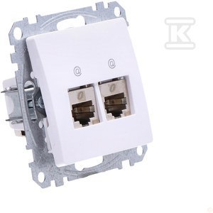 Kabel GN.KOMP 2xRJ45 6STP Biały Sedna Kabel GN.KOMP 2xRJ45 6STP Biały Sedna