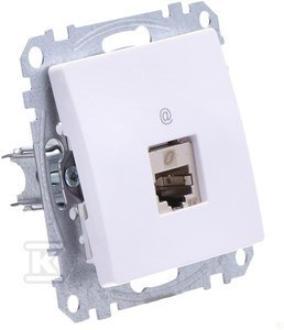 RJ45 5STP Sedna Des Biały Kompaktowy