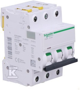 Wyłącznik Nadprądowy IC60N 3P 20A 6KA Wyłącznik Nadprądowy IC60N 3P 20A 6KA