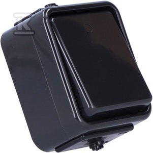Czarne Łączniki 1-Bieg IP44 Cedar Czarne Łączniki 1-Bieg IP44 Cedar