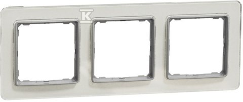 Biała Ramka Elektryczna Sedna 3-KR Biała Ramka Elektryczna Sedna 3-KR